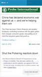 Mobile Screenshot of journal.probeinternational.org