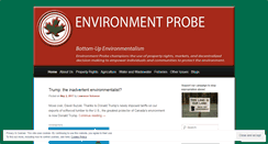 Desktop Screenshot of environment.probeinternational.org